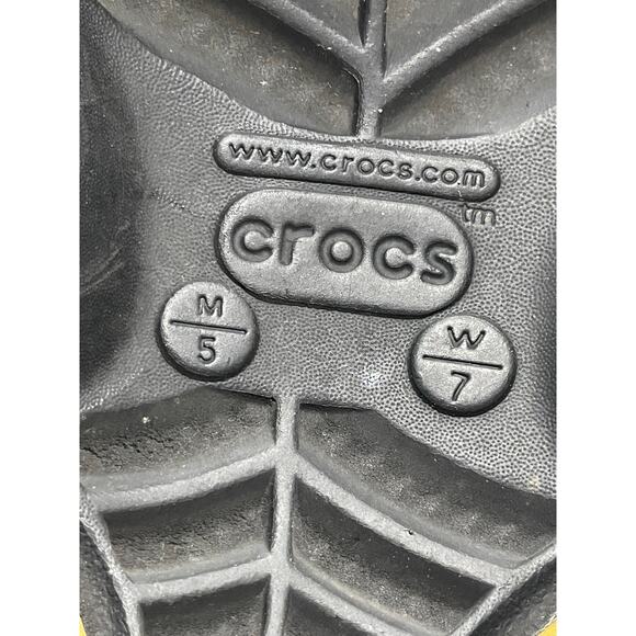 Croc All Terrain Clogs Waterproof Slip On Shoes Mens 5 Womens 7 206340 Black main image 8